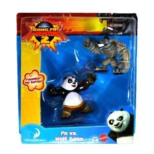 Mattel Year 2010 Dreamworks Kung Fu Panda 2 Movie Series 2 Pack 2 