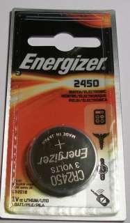 CR2450 ENERGIZER LITHIUM BATTERY   