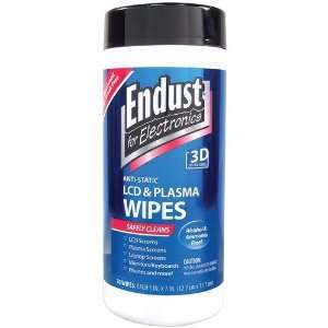  NEW ENDUST 11506 LCD & PLASMA MONITOR CLEANER POP UP WIPES 