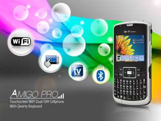 New Amigo Pro Touchscreen WiFi Dual SIM Mobile Phone  