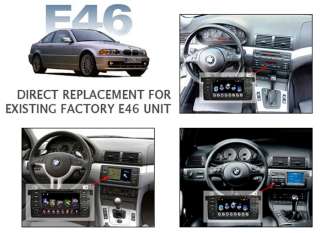 BMW E46 3 Series 7 Touchscreen DVD Sat Nav GPS MP3 iPod  
