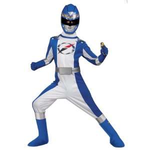 Power Rangers Operation Overdrive Blue Ranger Complete Child Costume 