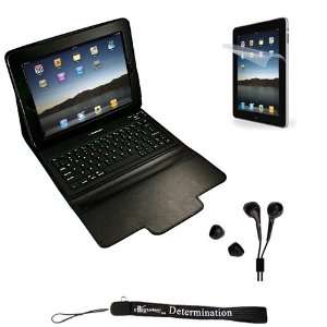  and Wireless Bluetooth Keyboard for Apple iPad & iPad 2 Tablet ( 1st 
