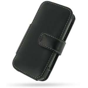  PDair Black Leather Book Style Case for T Mobile G1 