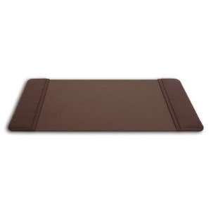   DACASSO Chocolate Brown Leather 25.5 x 17.25 Desk Pad