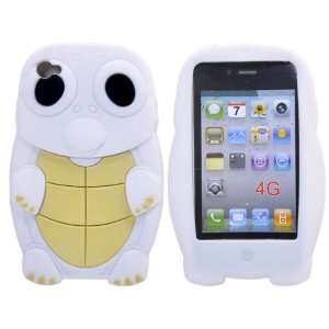  Cartoon Tortoise Shape Silicone Case for iPhone 4/ iPhone 