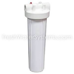 Watts Flowmatic 20 Full Flow Water Filter Housing 1 White/White w 