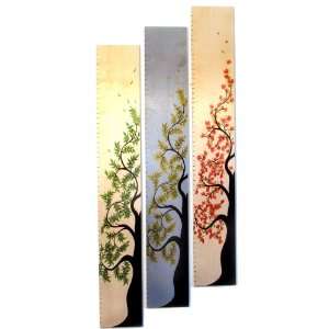 Tall Cherry Blossom Tree of Life Wooden Growth Chart Baby