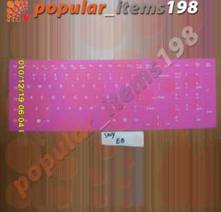   NEW Laptop Keyboard Skin Cover for Sony vaio EB series [15.5 inch
