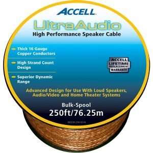  UltraAudio 16 Gauge Speaker Cable   250 Spool Camera 
