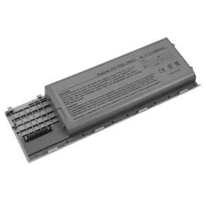 Laptop Battery 0GD787 for Dell Latitude D631N   6 cells 4400mAh Silver 