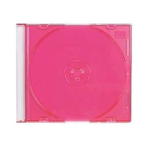  200 SLIM RED Color CD Jewel Cases Electronics