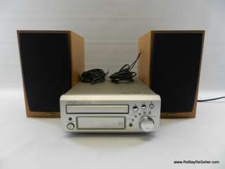 Denon UD M31 Micro CD Receiver Micro Stereo System w/Speakers Mini 