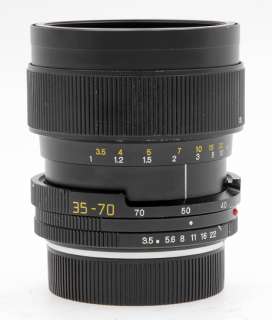 Leica Leitz Vario Elmar 35 70/3.5 R Zoom Lens  