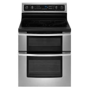  Whirlpool 30 In. Double Oven Electric Range   GGE390LXS 