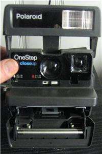 Polaroid One Step Close up 600 Film Camera USED WORKS FINE 