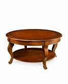    Pontevecchio Round Leather Coffee Table  
