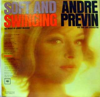 ANDRE PREVIN soft and swinging music of jimmy mchugh LP  