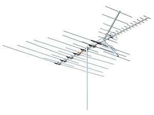   Channel Master CM 3679 Deep Fringe Crossfire Series Outdoor TV Antenna