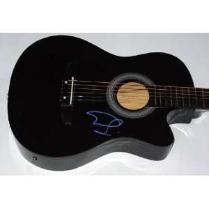   Saul Hernandez Autographed Acoustic/Electric Guitar 