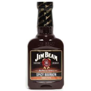 Jim Beam Kentucky Bourbon Spicy BBQ Sauce (18 fl oz)  