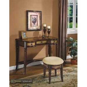  Antique Style Console Table with Matching Stool by Coaster 