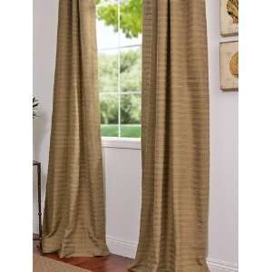 Antique Gold Hand Weaved Cotton Curtains & Drapes