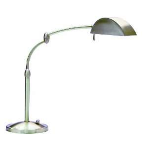  Collection Portable Halogen Table Lamp, Satin Nickel