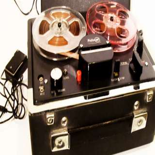REEL TO REEL TAPE DECK RECORDING AUDIO WORK PORTABLE ELECTRIC TUBE 