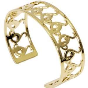  Adjustable Gold Toned BABY PHAT Cuff Bracelet Jewelry