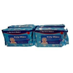  Thick & Fluffy Baby Wipes 4 Pack: Baby