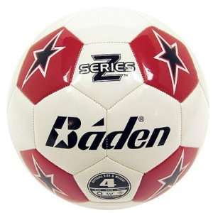 Baden Z Series Soccer Balls BLACK/RED 4 
