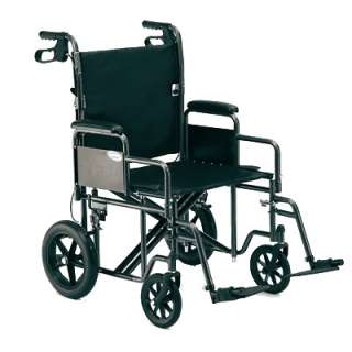 Heavy Duty Wide Bariatric Transport Chair Wheelchair 22 Desk Arms 