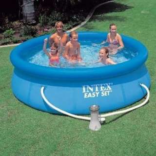 Our Intex Easy Set 10ft Inflatable Swimming Pool with Filter Pump is 