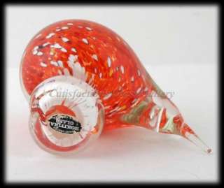 Stunning Hokitika Glass New Zealand Art Glass Kiwi  