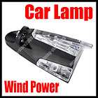 Car Decor LED Light Wind Power Shark Fin Lamp Black NEW