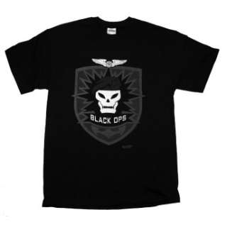 Call of Duty Black Ops Skull Logo Video Game T Shirt Brand New 