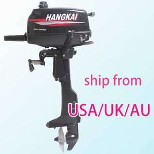 NEW 3.5HP OUTBOARD MOTOR BOAT ENGINE UPDATED WITH 2 STROKE WATER 