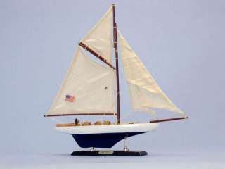 Defender 16 Sail Boat Model Authentic Model NEW  