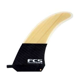  FCS Ignition Carbon Bamboo Longboard Fin 7.25`