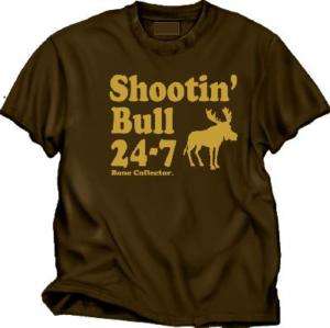 Waddell Bone Collector RETRO SHOOTIN BULL T Shirt  