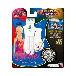    I Can Play Guitar Barbie Guitar Party Software Toys & Games