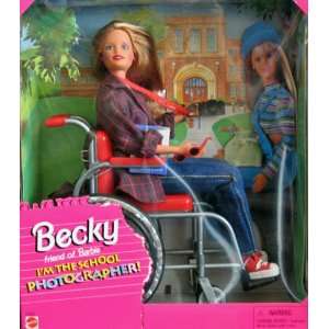  Barbie Becky Im the School Photographer Toys & Games