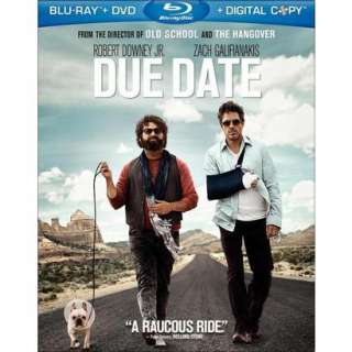 Due Date (2 Discs) (With Digital Copy) (Blu ray/DVD) (Widescreen 