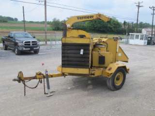 VERMEER BC1250A BRUSH CHIPPER, PINTLE HITCH, 2100 HOURS,  