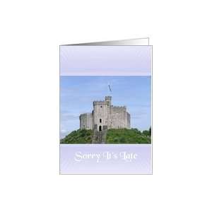  Belated Birthday   Cardiff Castle Card Health & Personal 