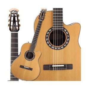   2073LX Classic Contour Nylon String Acoustic Electric Guitar (Natural