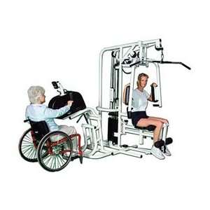  Pro Gym and Pro Gym Cross Trainer with Hand Bike Pro Gym 