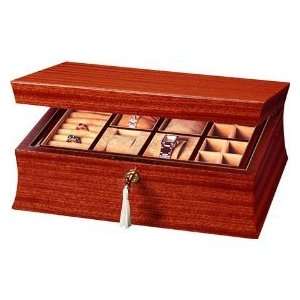  Ragar Mahogany Wood Ragar Jewelry Box: Home & Kitchen