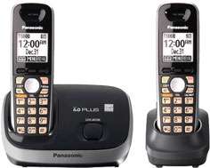   PLUS Expandable Digital Cordless Phone System, Black, 2 Handsets